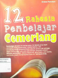 Image of 12 Rahasia Pembelajar Cemerlang