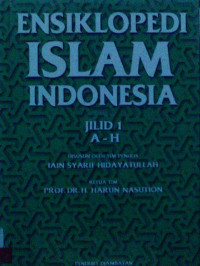 Image of Ensiklopedi Islam Indonesia Jilid 1