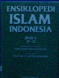 Image of Ensiklopedi Islam Indonesia Jilid 3